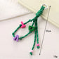 Keypus - Colorful Letter-Shaped Beaded Keychain