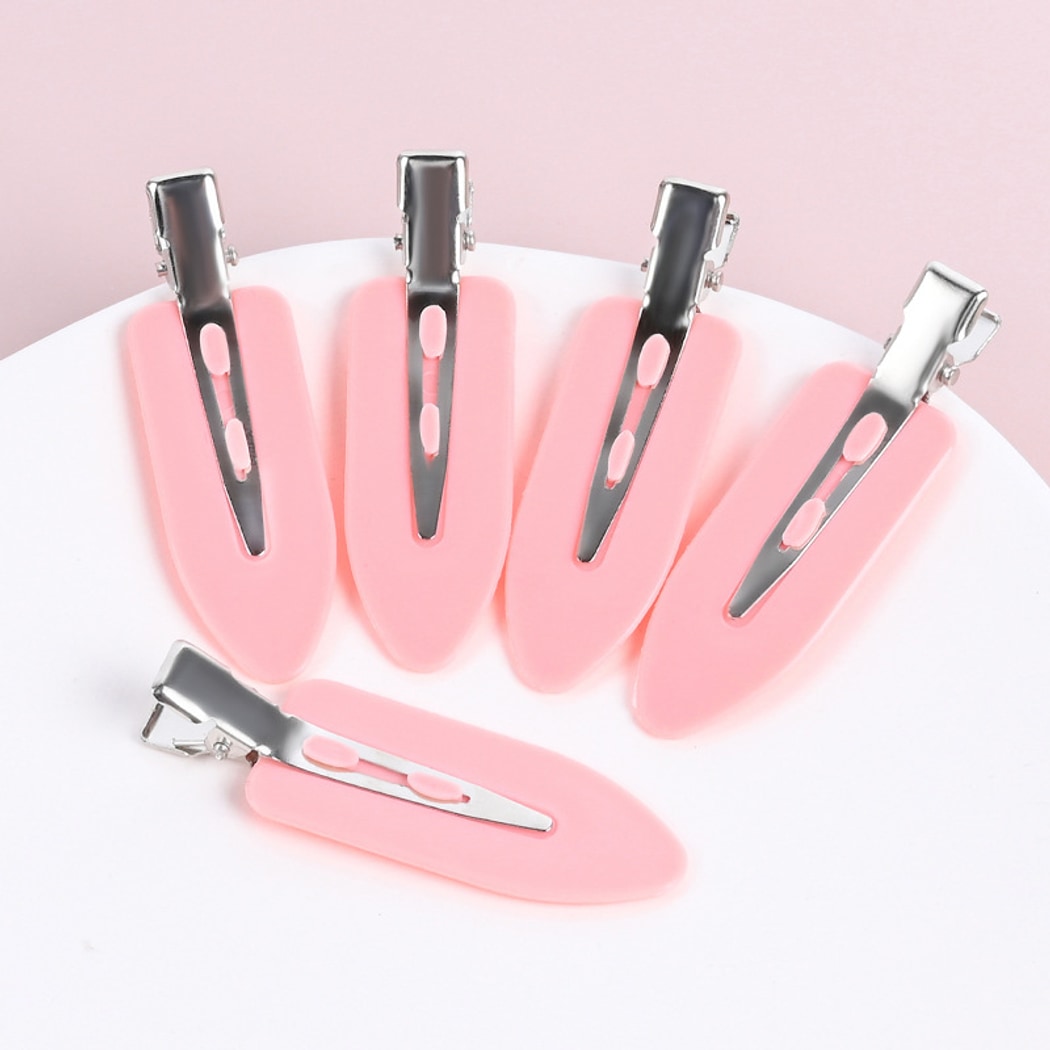 Beau - Candy Color Solid Color Creaseless Hair Clip