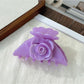 Beau - Acetate Rose Flower Shaped Hair Clip