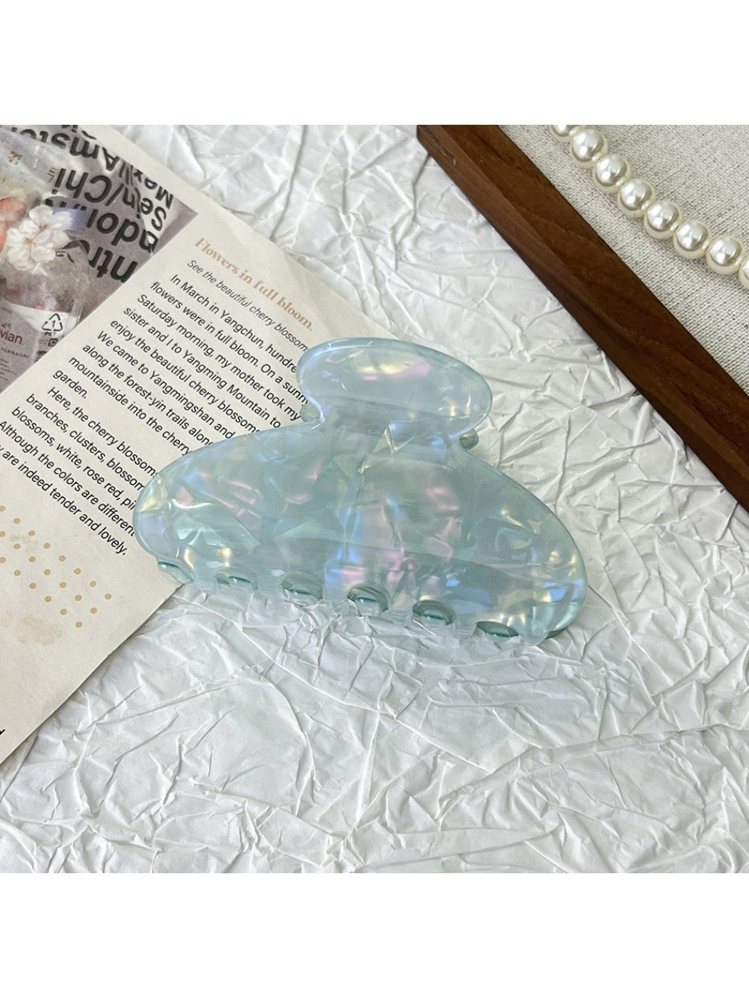 Beau - Elegant Medium Acrylic Hair Clip