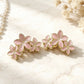 Beau - Pink Floral Hair Claw