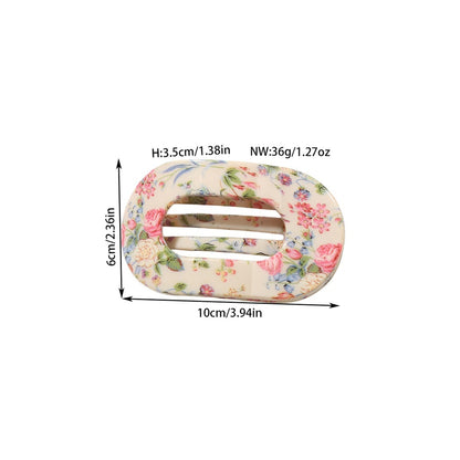 Beau - Fashion Oval Hair Clip