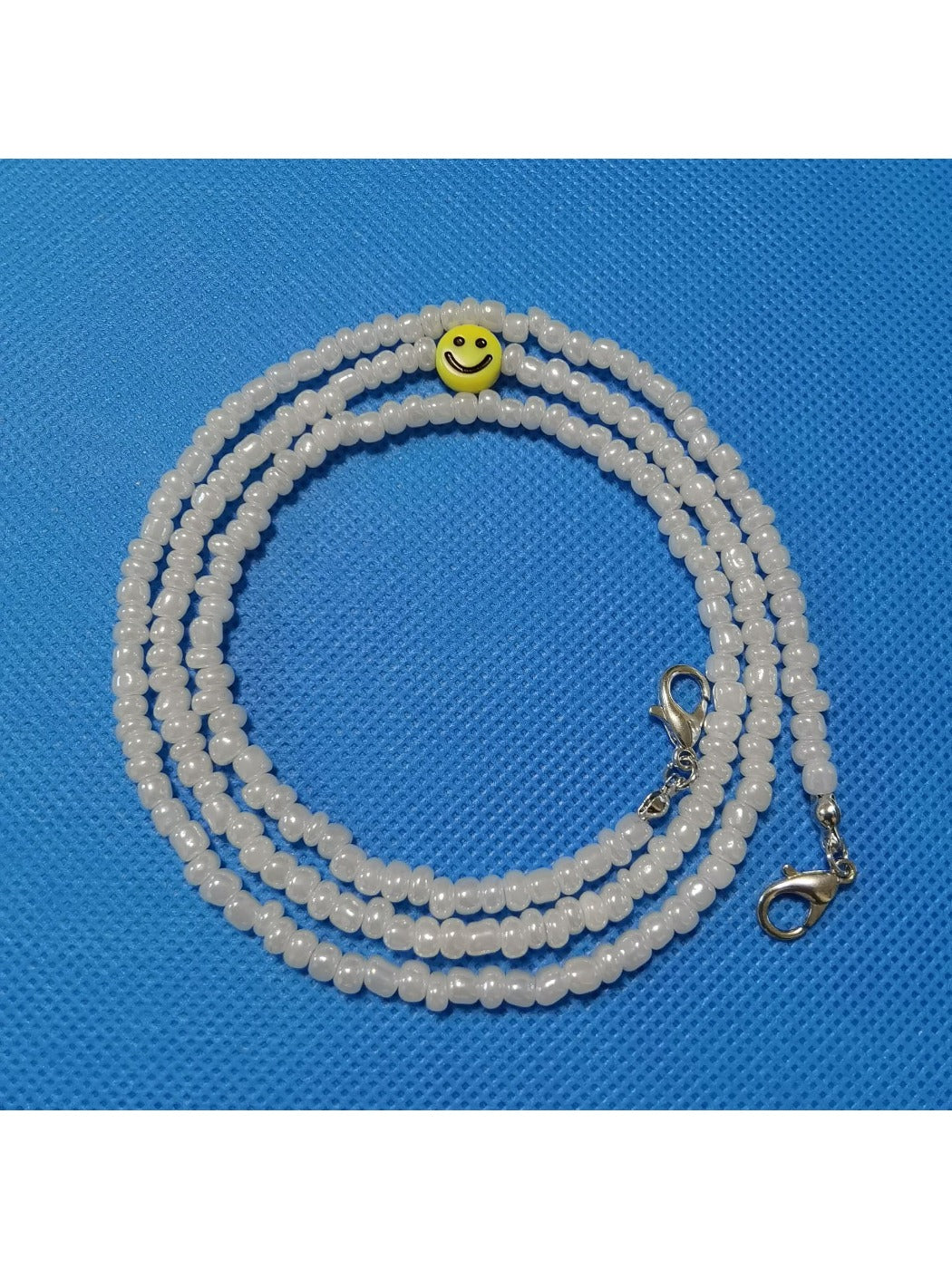 Velra - Beaded Smiley Face Eyeglass Strap