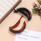 Beau - Vintage Half Round Claw Clip