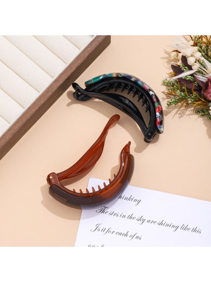 Beau - Vintage Half Round Claw Clip
