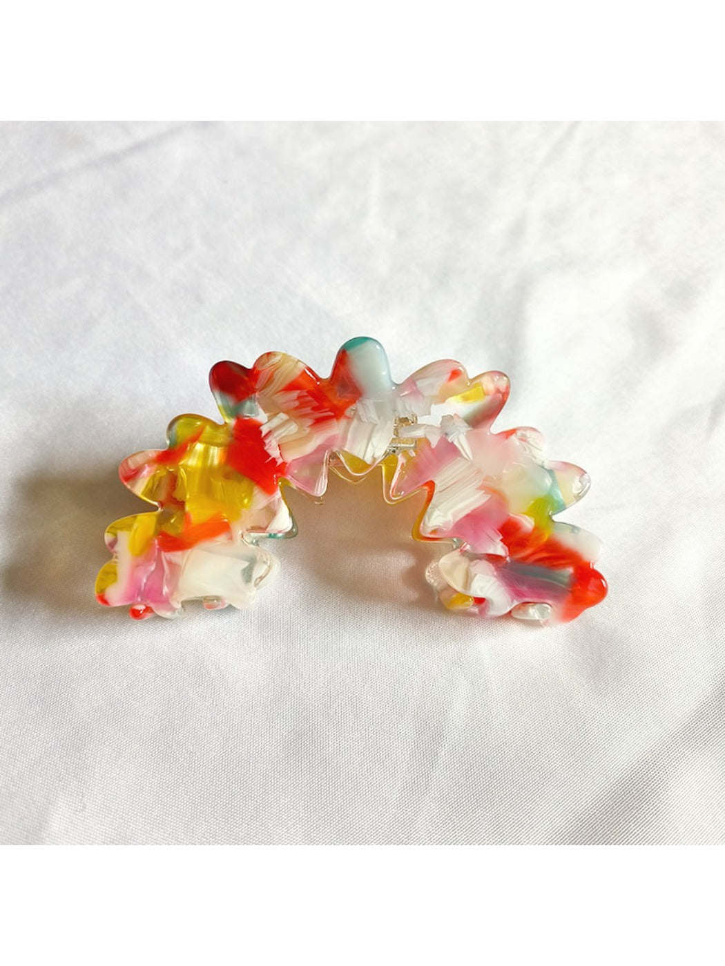 Beau Wave Cloud Shaped Claw Clip displayed on a flat surface