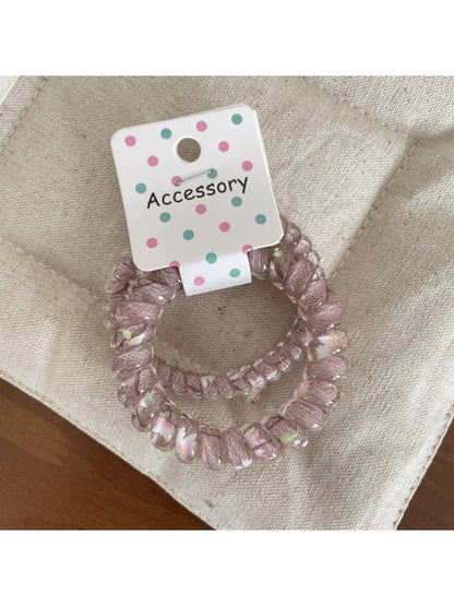 Gifty - Cute Spiral Hair Ties - 2 Pack