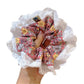 Gifty - Pastel Printed Scrunchie Dopamine
