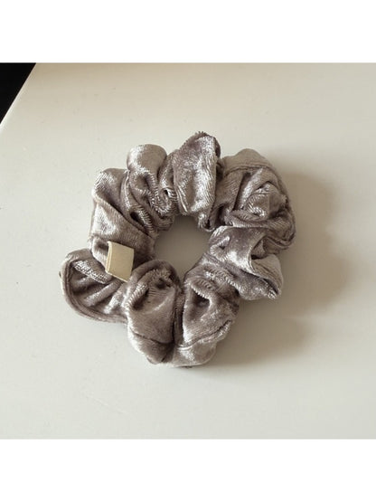 Gifty - Elegant Solid Color Ruched Scrunchie