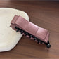 Beau - Sleek Bow Design Plastic Banana Clip