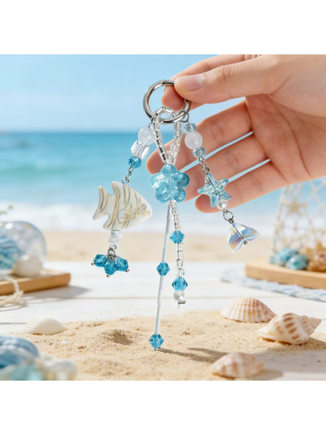 Keypus - Exquisite Ocean Themed Charm Keychain