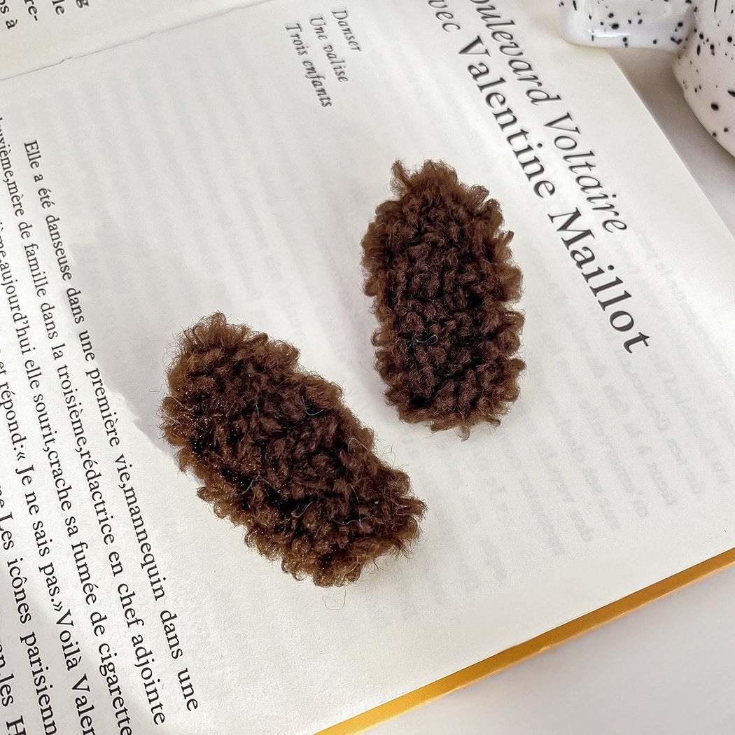 Beau - Sweet Style Plush Hair Clip Set
