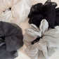 Beau - Polka Dot Ruffle Banana Clip Hair Accessory
