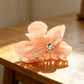 Beau - Petal Shape Acetate Decorative Claw Clip