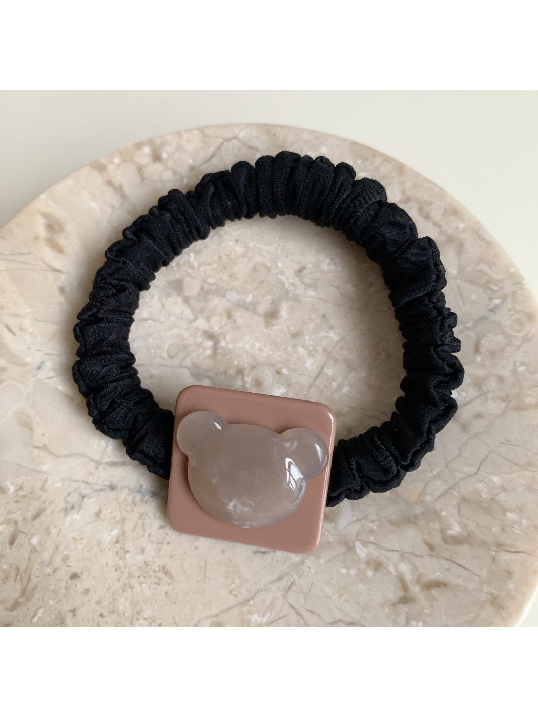 Gifty - Block Bear-Shaped Hair Tie