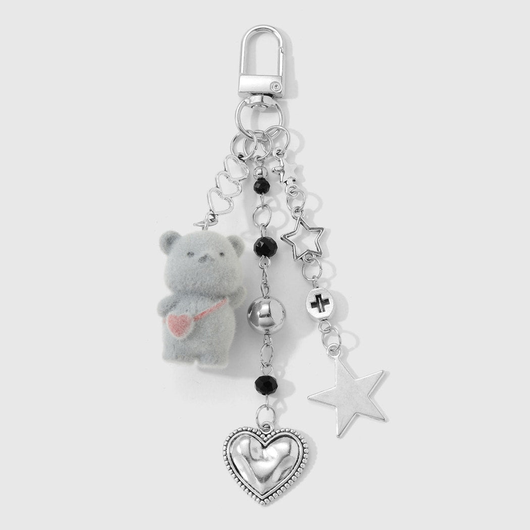 Keypus - Cartoon Star Chain Animal Keychain