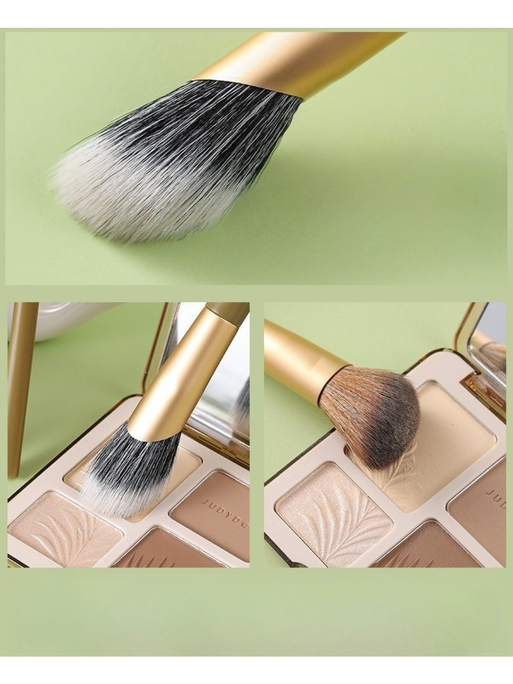 Smoosh - Complete Avocado Makeup Brush Set