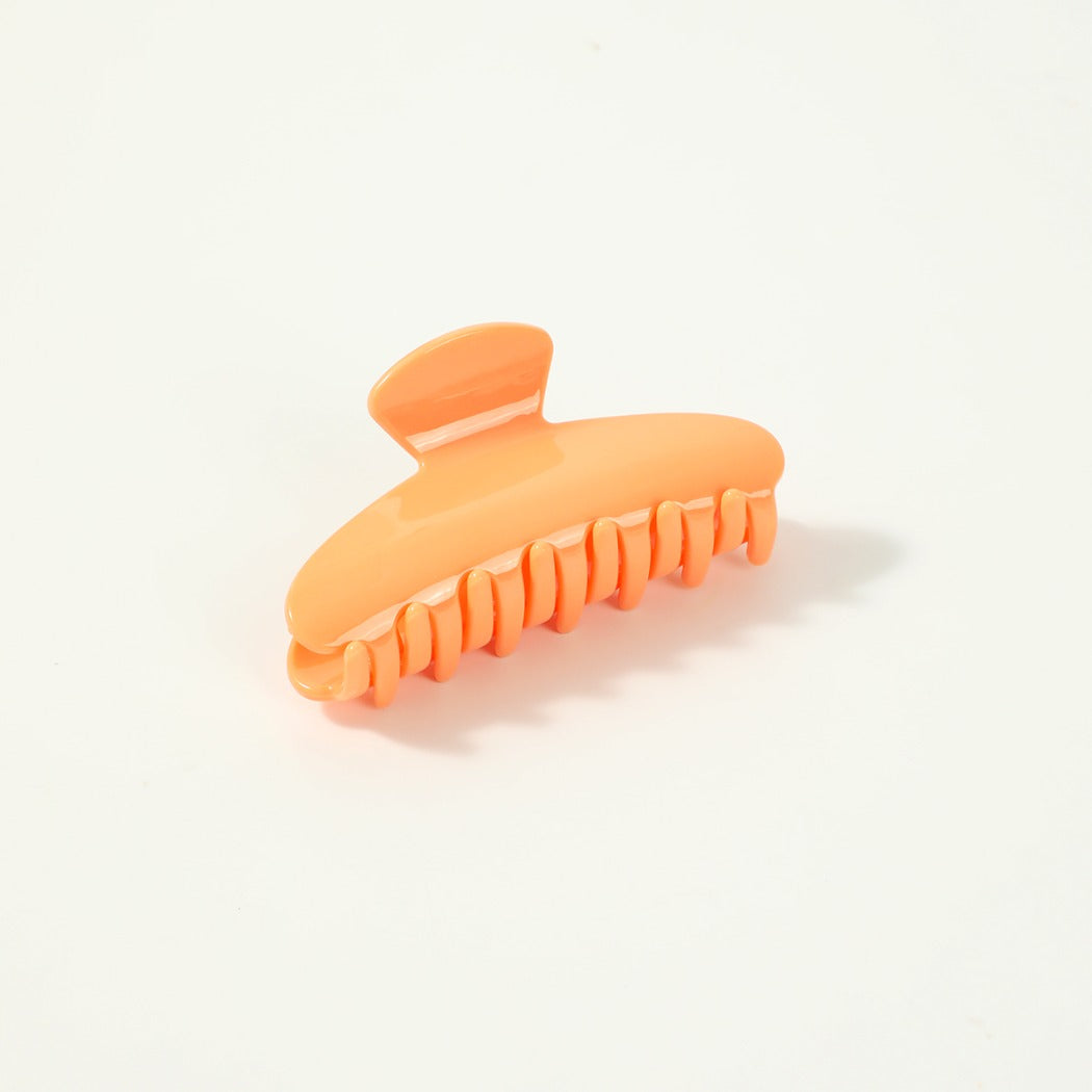 Beau - Solid Color Square Tip Claw Clip