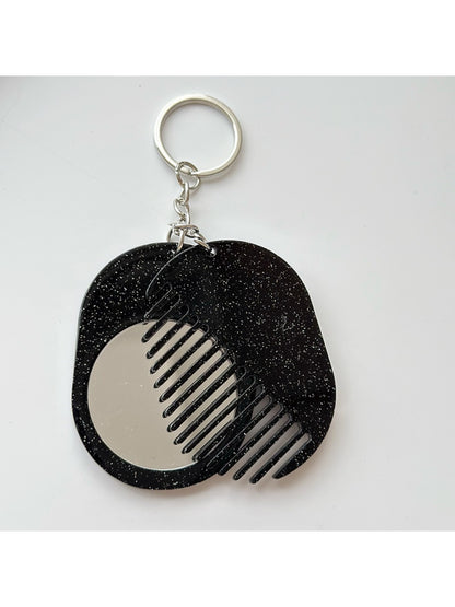 Keypus - Multi Functional Mirror Comb Keychain