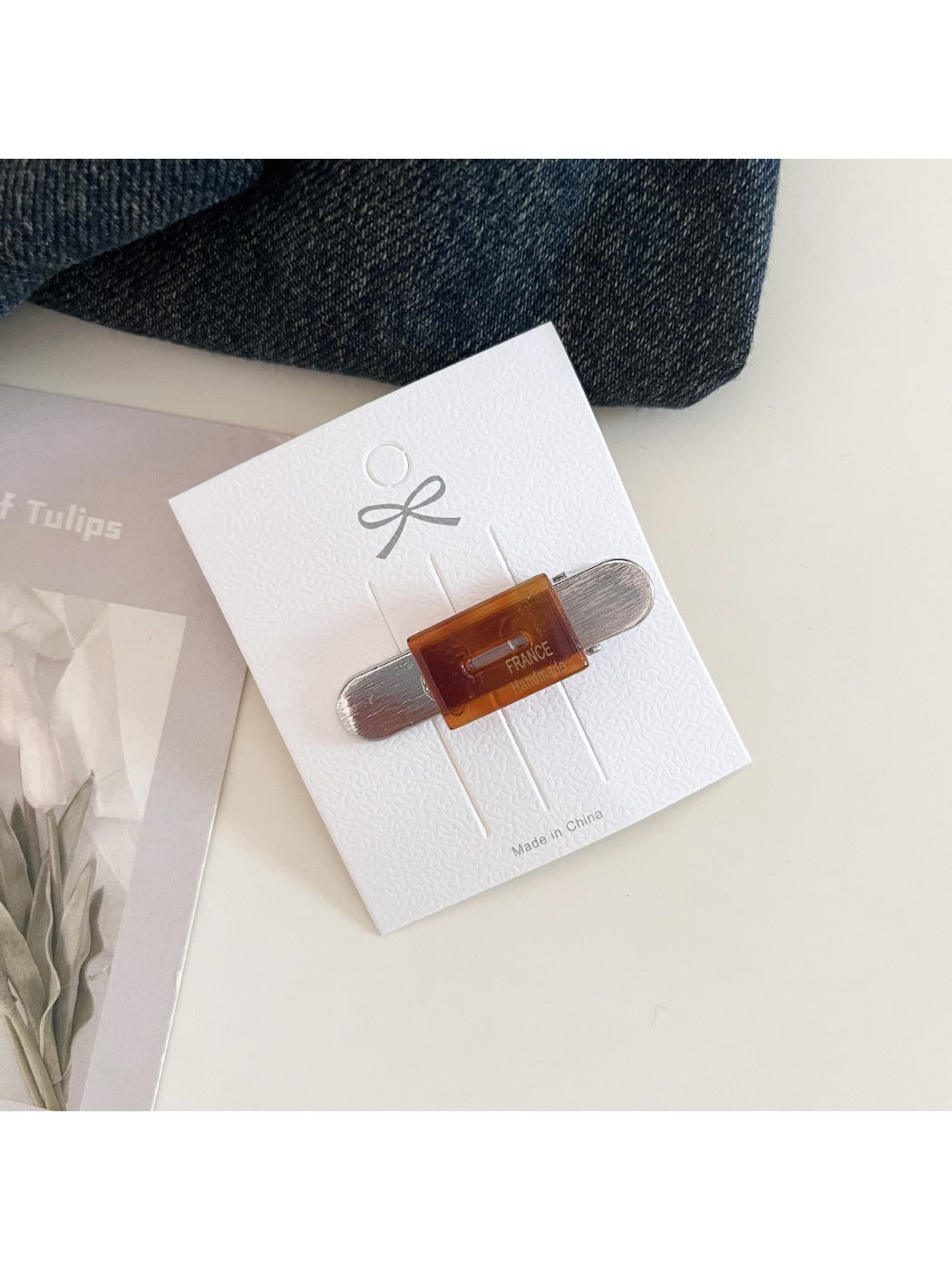 Beau - Minimalist Chic Square Hair Clip