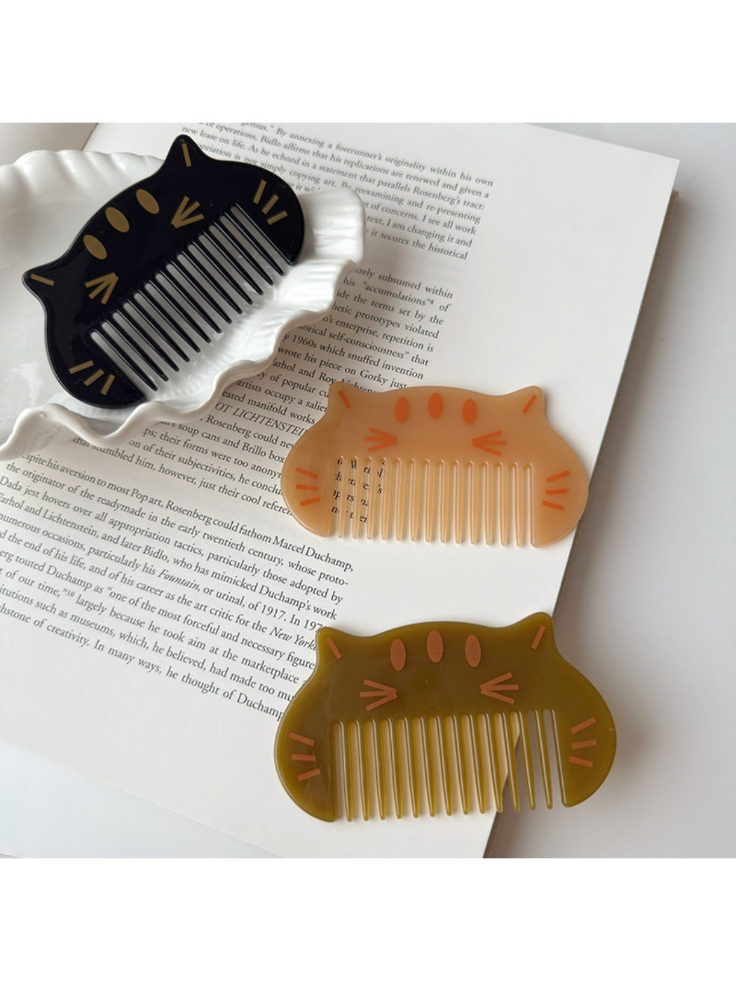 Camerow - Cute Cat Shaped Hair Comb