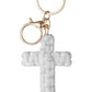 Keypus - Boho Braided Cross Bag Charm Keychain