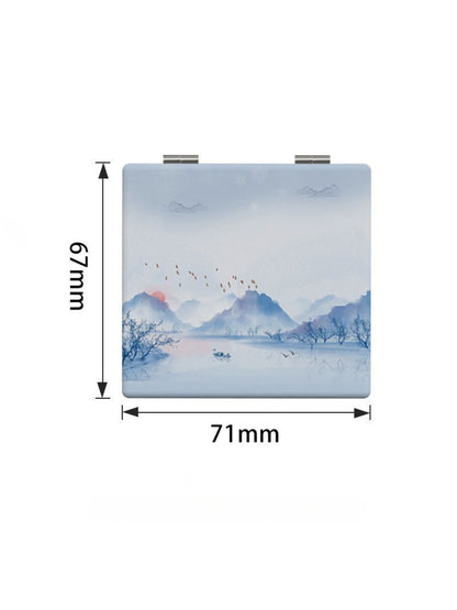 Mirroray - Exquisite Landscape Pattern Compact Mirror