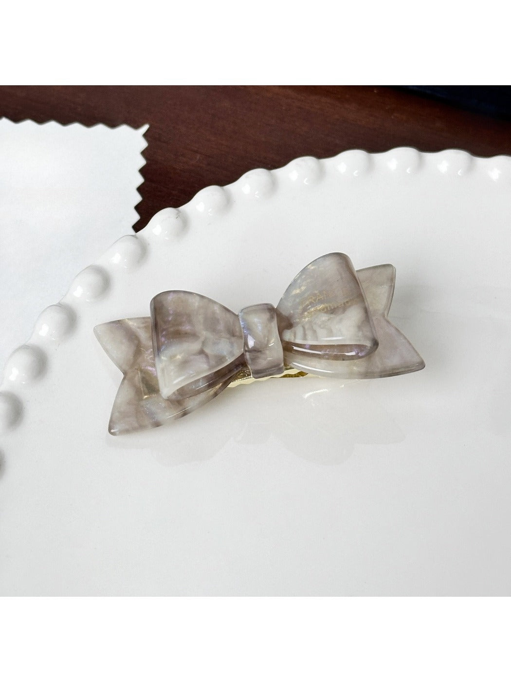 Beau - Acetate Bow Hair Clip