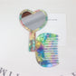 Mirroray - Acetic Acid Plate Makeup Mirror Comb Set