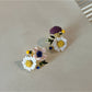 Earedge - Retro Floral Fashion Earrings