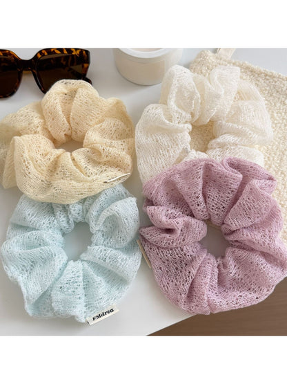 Gifty - Pastel Hollow Out Scrunchie