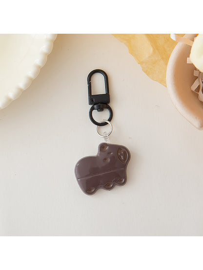 Keypus - Cute Cartoon Capybara Shaped Keychain