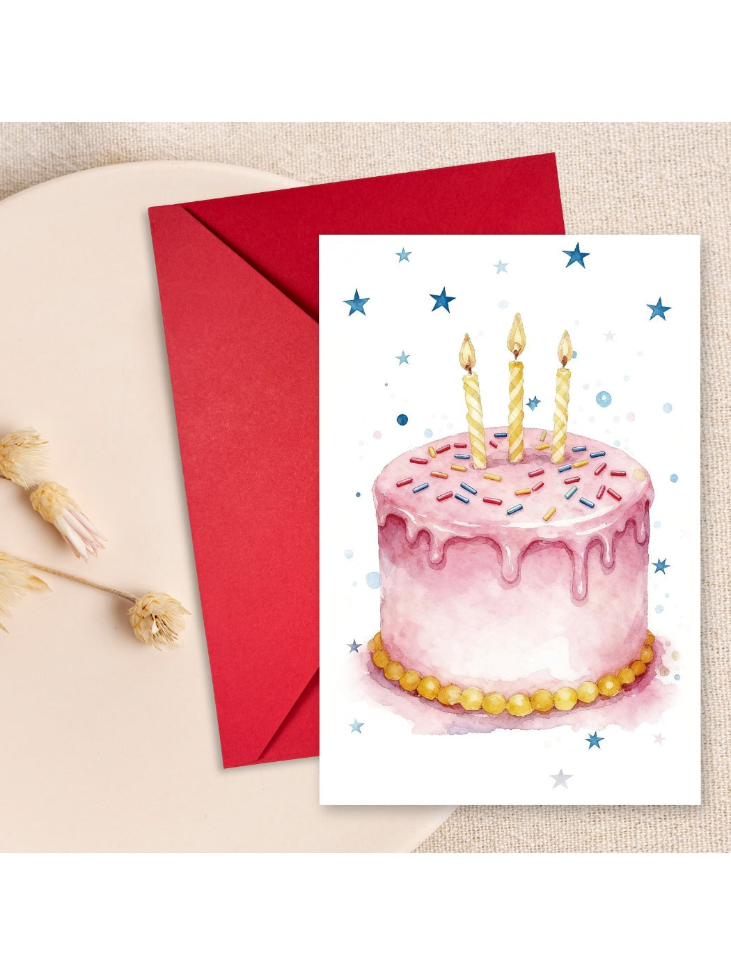 Carduria - Celebration Card Featuring Cakes
