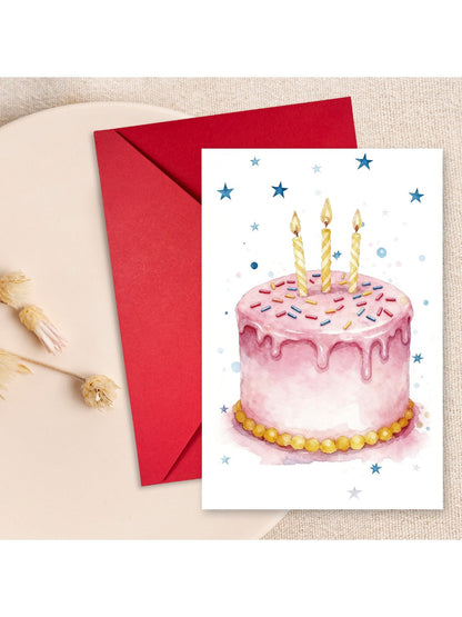 Carduria - Celebration Card Featuring Cakes