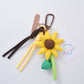 Keypus - Cute Realistic 3D Sunflower Keychain