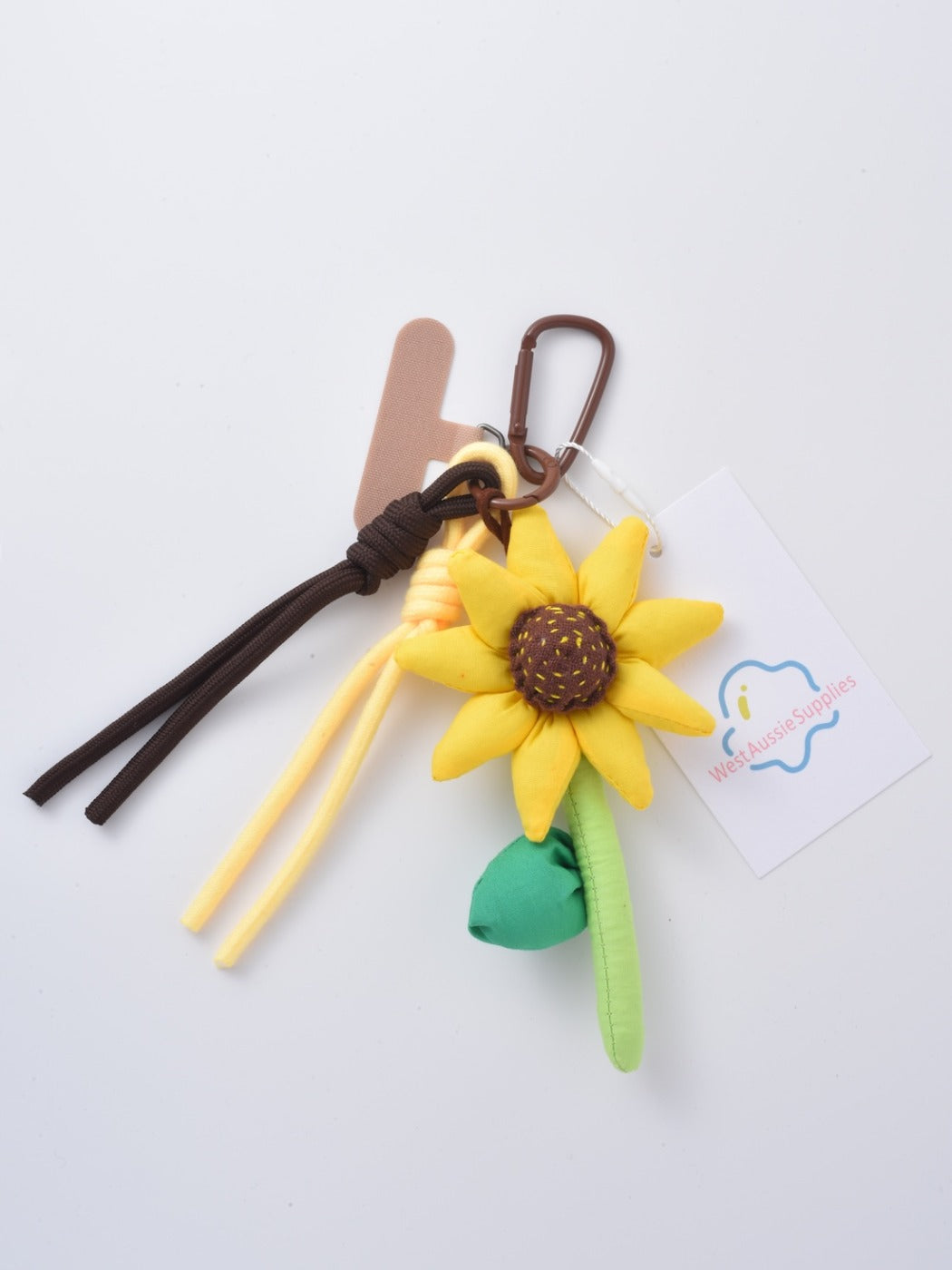 Keypus - Cute Realistic 3D Sunflower Keychain