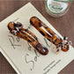 Beau - Bow Arc-Shaped Bar Hair Clip