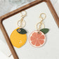 Keypus - Cute Faux Leather Fruit Key Ring Keychain