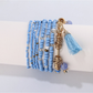 Lovra - Bohemian Layered Tassel Beaded Bracelet