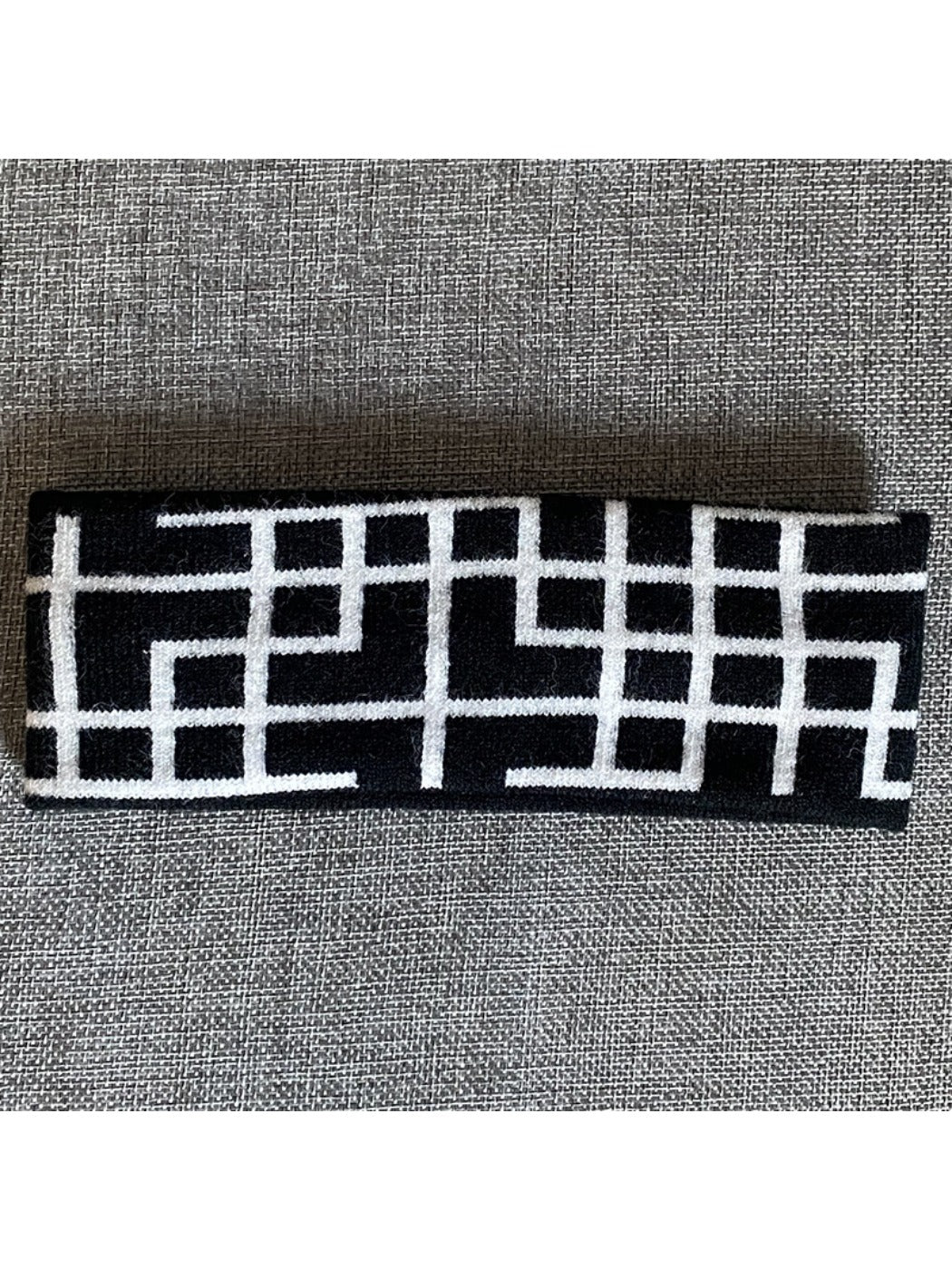 Gifty - Geometric Patterns Knitted Sports Headband