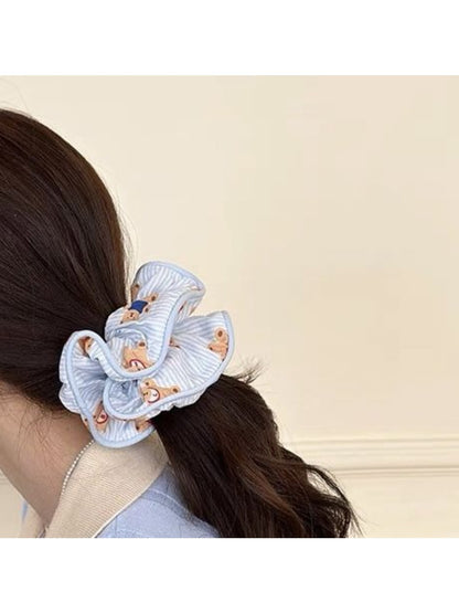 Gifty - Cute Bear Print Scrunchie