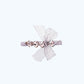 Beau - Pastel Lace Bow and Heart Accent Hair Clip