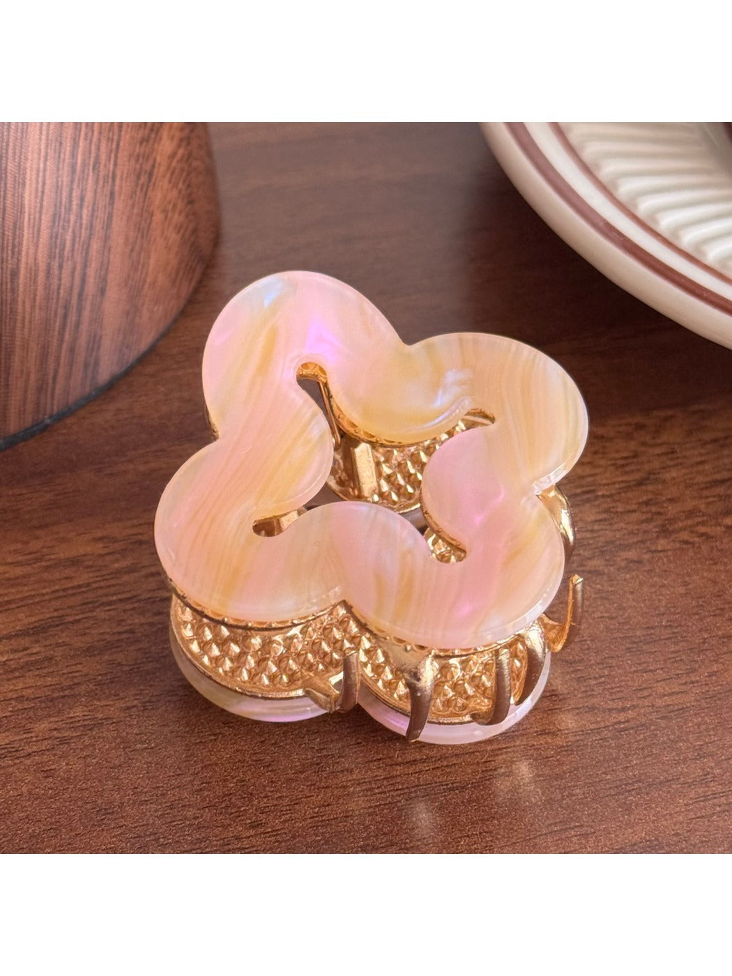 Beau - Elegant Small Flower Hair Clip for Bangs