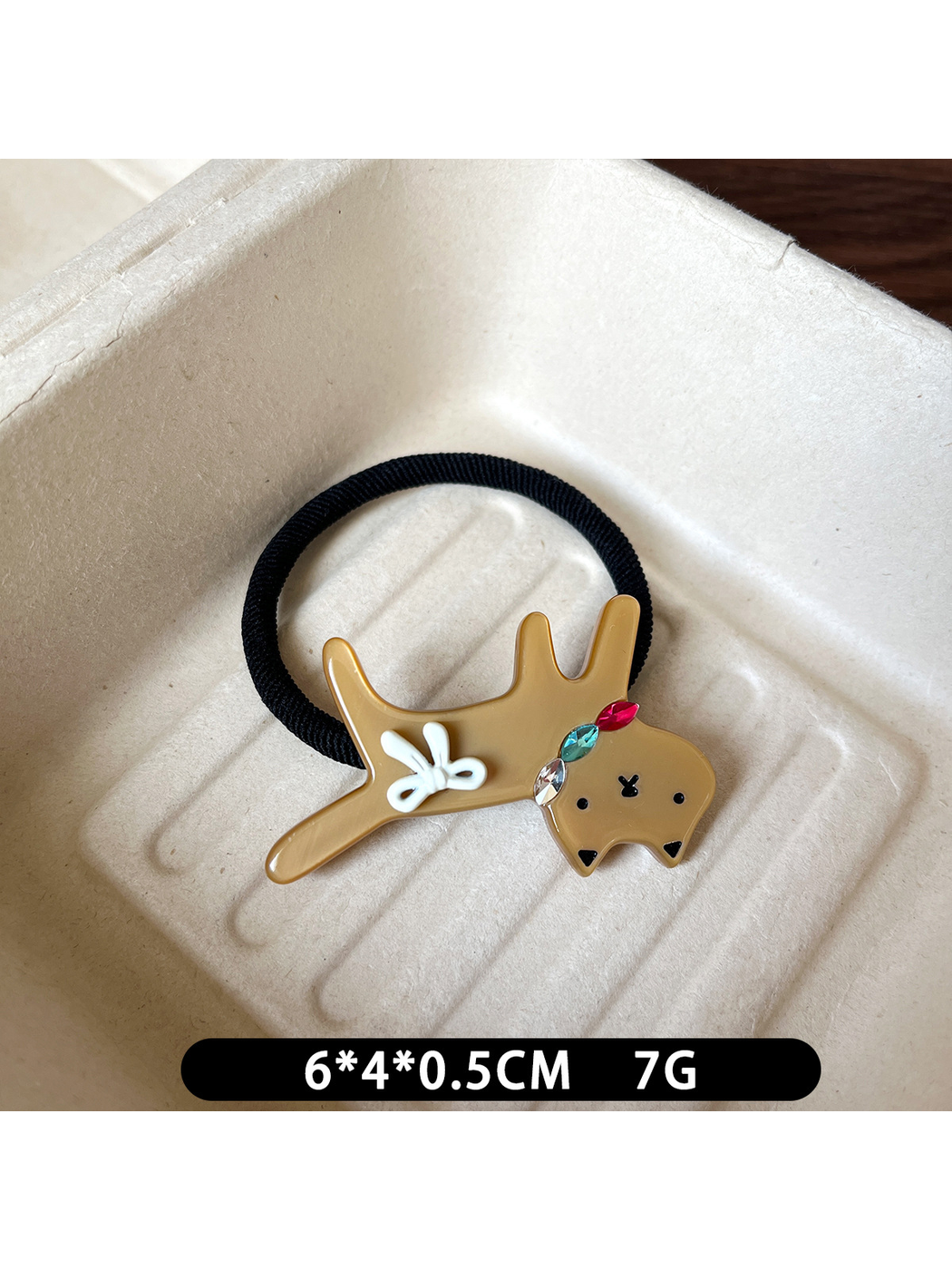 Gifty - Kitten Shape Hair Clip and Hair Tie