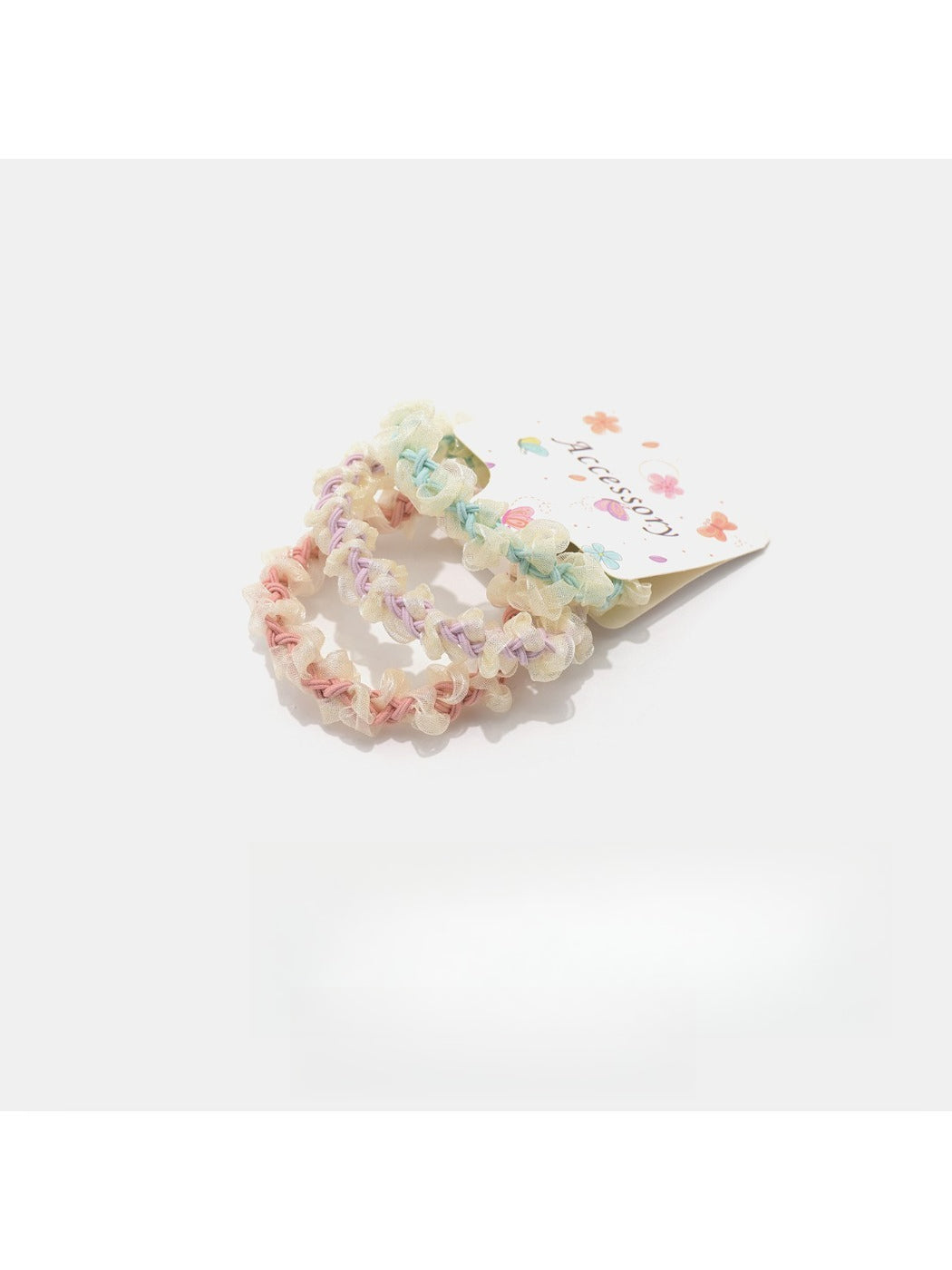 Gifty - 3 Piece Mesh Spiral Scrunchies