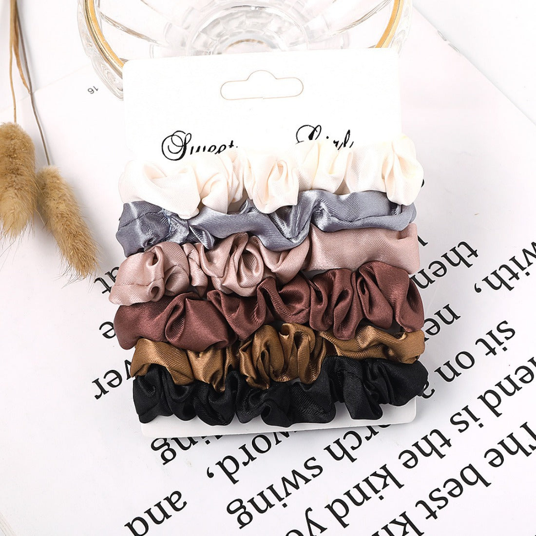 GIFTY - 6-Pack High Elastic Hair Ties