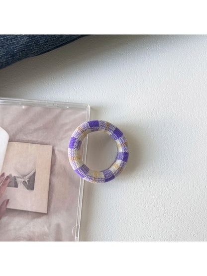 Gifty - Colorful Plaid Hair Tie