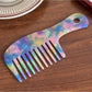 Camerow - Elegant Acetate Hair Comb with Wide Teeth