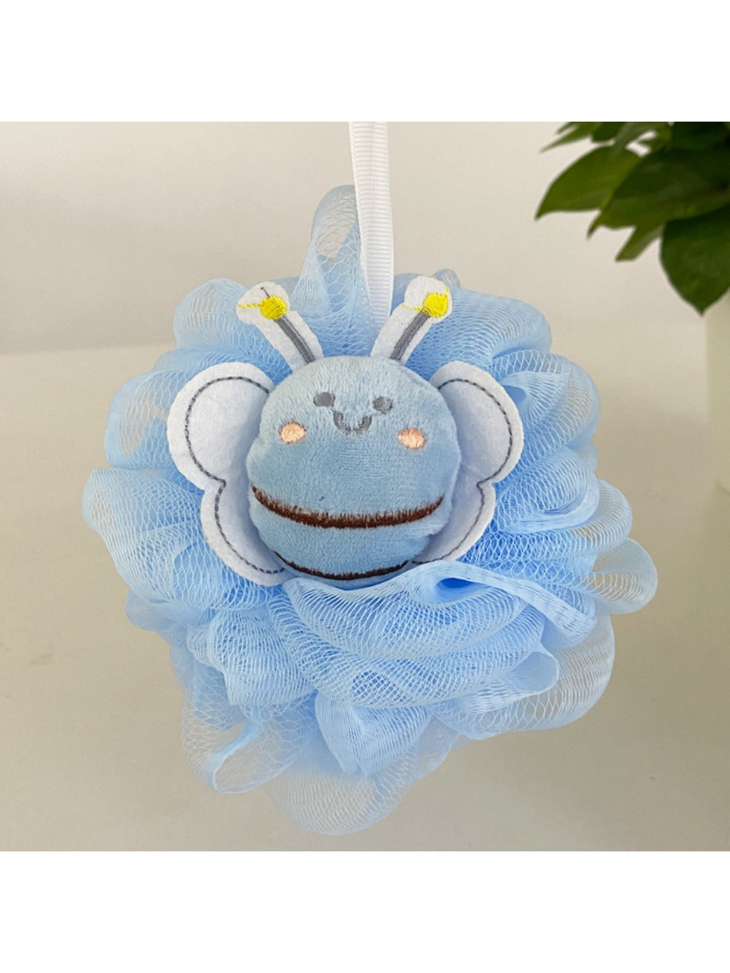 Papo - Cute Bee Cartoon Bath Puff Soft Foaming Mesh