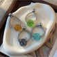 Gifty - Cute Bear Detail Plastic Coil Spiral Hair Tie